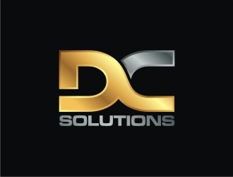 DC SOLUTIONS  logo design by agil