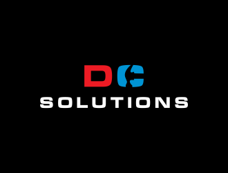 DC SOLUTIONS  logo design by diki