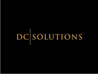 DC SOLUTIONS  logo design by asyqh