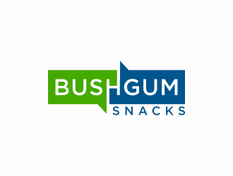 Bushgum Snacks logo design by checx