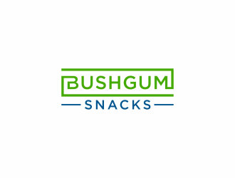 Bushgum Snacks logo design by checx