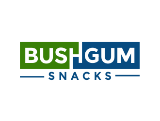 Bushgum Snacks logo design by Girly