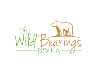 Wild Bearings Doula  logo design by qqdesigns