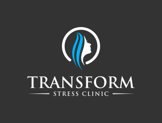 Transform Stress Clinic logo design by p0peye