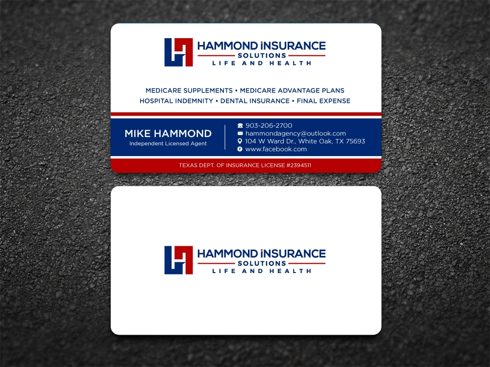 Hammond Insurance Solutions logo design by labo