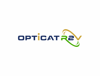 OptiCat R2V logo design by checx