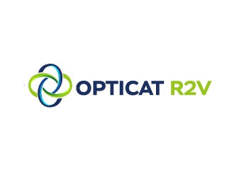 OptiCat R2V logo design by Marianne