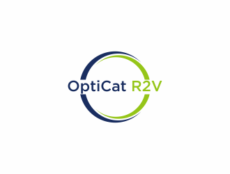 OptiCat R2V logo design by luckyprasetyo