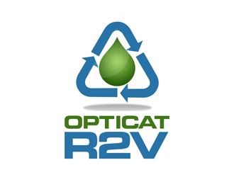 OptiCat R2V logo design by kunejo