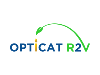 OptiCat R2V logo design by savana