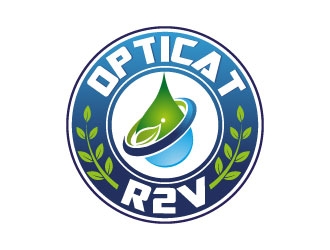 OptiCat R2V logo design by Suvendu