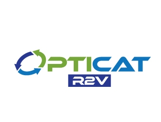 OptiCat R2V logo design by REDCROW