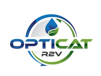 OptiCat R2V logo design by REDCROW