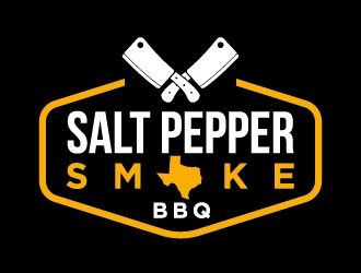 Salt Pepper Smoke BBQ logo design by cybil