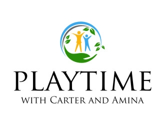 Playtime with Carter and Amina logo design by jetzu