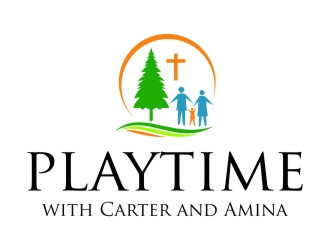 Playtime with Carter and Amina logo design by jetzu