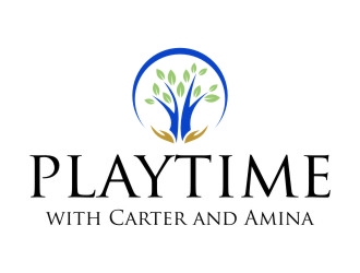 Playtime with Carter and Amina logo design by jetzu