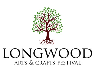 Longwood Arts & Crafts Festival logo design by jetzu