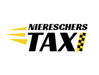 Niereschers Taxi logo design by BeDesign