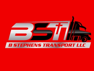 B Stephens Transport LLC  logo design by jaize