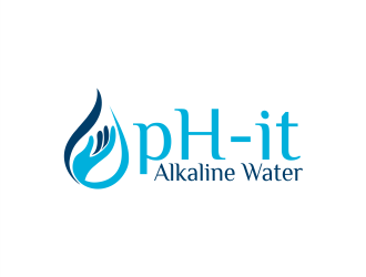 pH-it Alkaline Water logo design by Gwerth