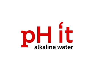 pH-it Alkaline Water logo design by excelentlogo