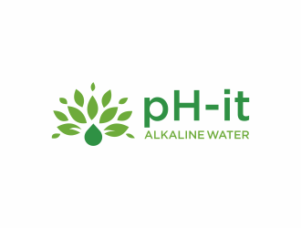 pH-it Alkaline Water logo design by luckyprasetyo