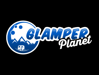 Glamper Planet logo design by lestatic22