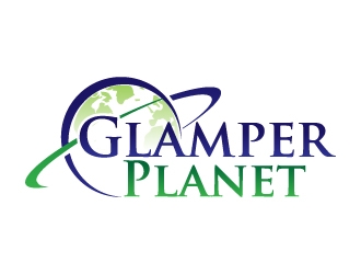 Glamper Planet logo design by jaize