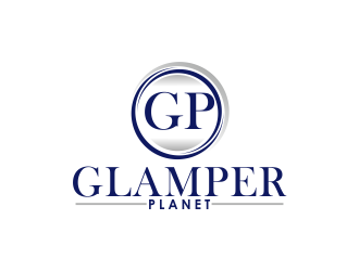 Glamper Planet logo design by giphone