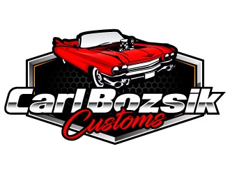 Carl Bozsik Customs  logo design by daywalker