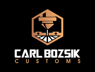 Carl Bozsik Customs  logo design by JessicaLopes