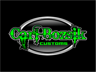 Carl Bozsik Customs  logo design by cintoko