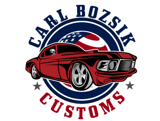 Carl Bozsik Customs  logo design by THOR_