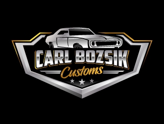 Carl Bozsik Customs  logo design by jaize