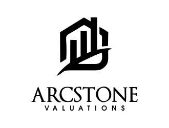 Arcstone Valuations logo design by JessicaLopes