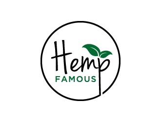 Hemp Famous logo design by denfransko