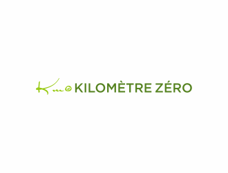 Km 0        Kilomètre zéro logo design by luckyprasetyo