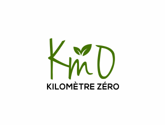 Km 0        Kilomètre zéro logo design by kimora