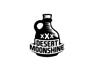 Desert Moonshine logo design by CreativeKiller