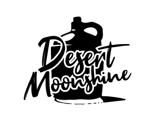 Desert Moonshine logo design by AamirKhan