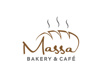 massa - bakery & cafe logo design by Gwerth