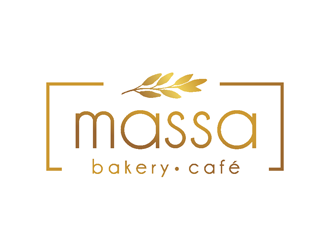 massa - bakery & cafe logo design by coco