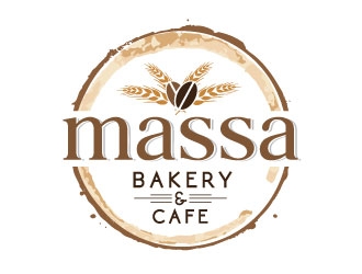 massa - bakery & cafe logo design by Conception