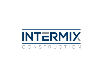 Intermix Construction logo design by thegoldensmaug