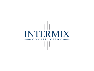 Intermix Construction logo design by thegoldensmaug