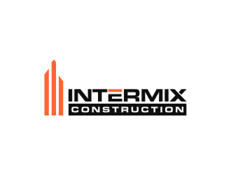 Intermix Construction logo design by thegoldensmaug