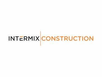 Intermix Construction logo design by luckyprasetyo