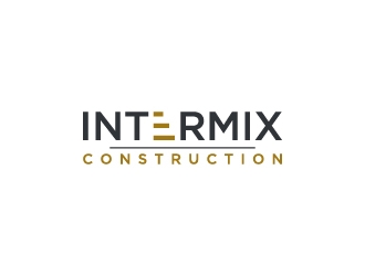 Intermix Construction logo design by wongndeso