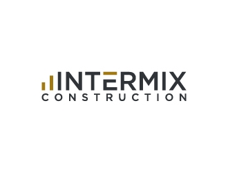 Intermix Construction logo design by wongndeso